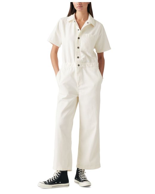 Levi's Cotton Short-Sleeve Heritage Jumpsuit