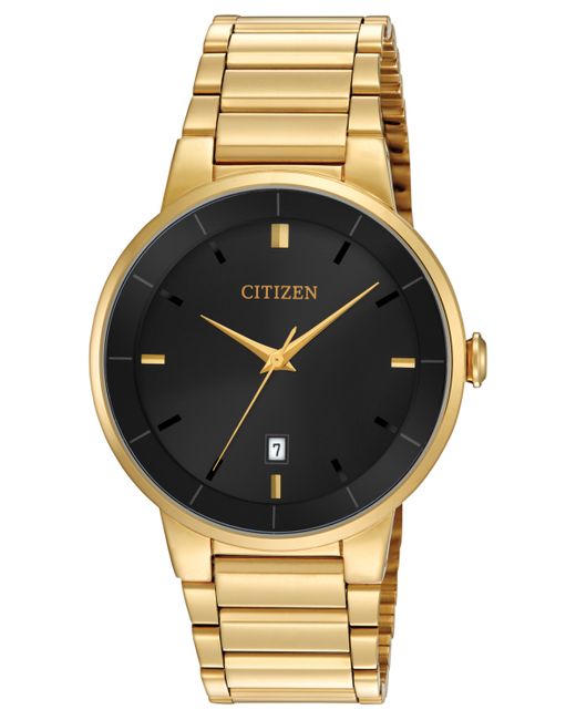 Citizen Gold-Tone Stainless Steel Bracelet Watch 40mm
