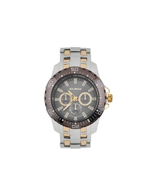 RocaWear Two-Tone Metal Bracelet Watch