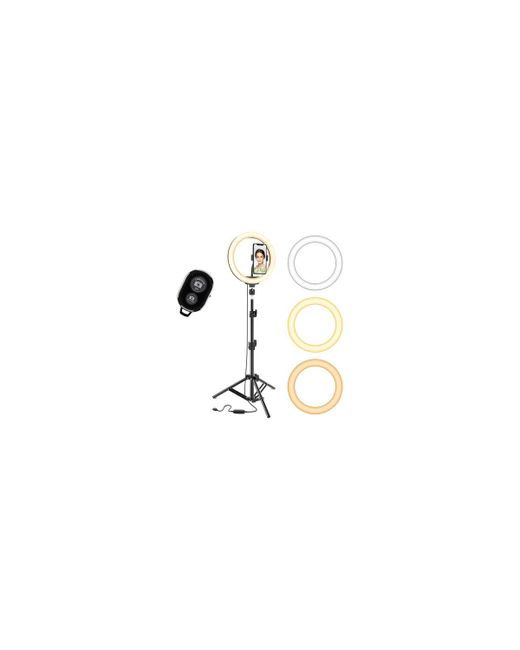5 Core 10 Ring Light with Extendable Tripod Stand and Gooseneck Phone Holder Rl