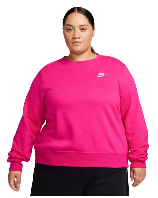 Nike Plus Active Sportswear Club Crewneck Fleece Sweatshirt