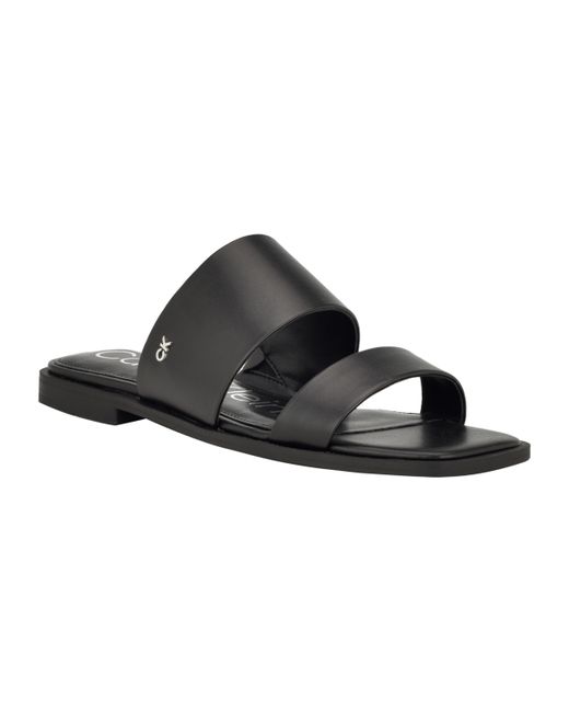 Calvin Klein Mellac Open Toe Casual Flat Sandals