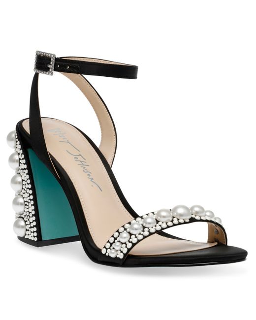 Betsey Johnson Lexi Pearl Evening Sandals