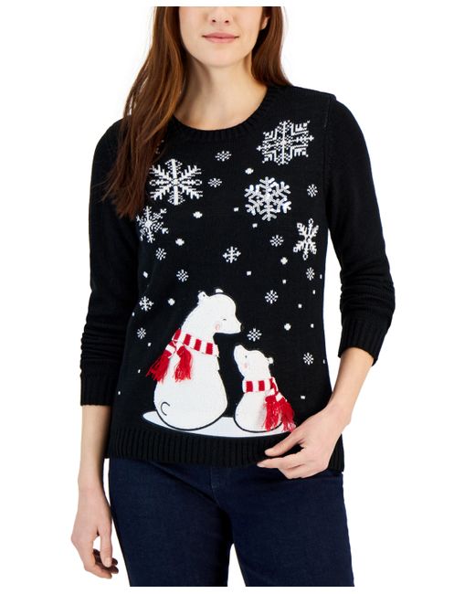 Karen Scott Holiday Sweater Created for