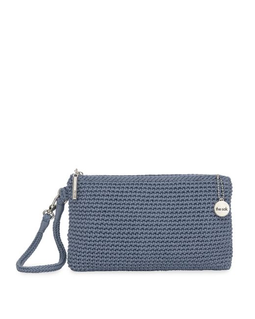 The Sak Vita Crochet Small Wristlet Wallet