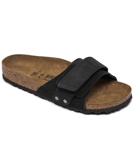 Birkenstock Oita Suede Leather Slide Sandals from Finish Line