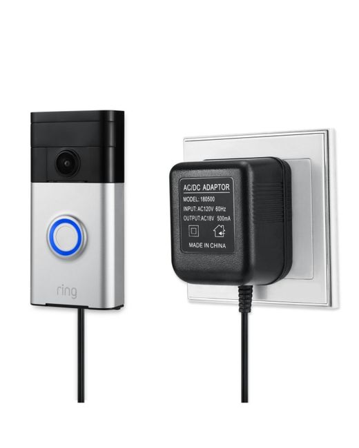 Wasserstein Power Supply Adapter Compatible with Ring Video Doorbell 2 Pro Zmodo eufy and Arlo