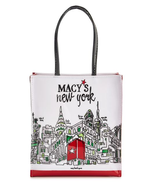 Macy's Dani Accessories New York Skyline Lunch Tote Created for