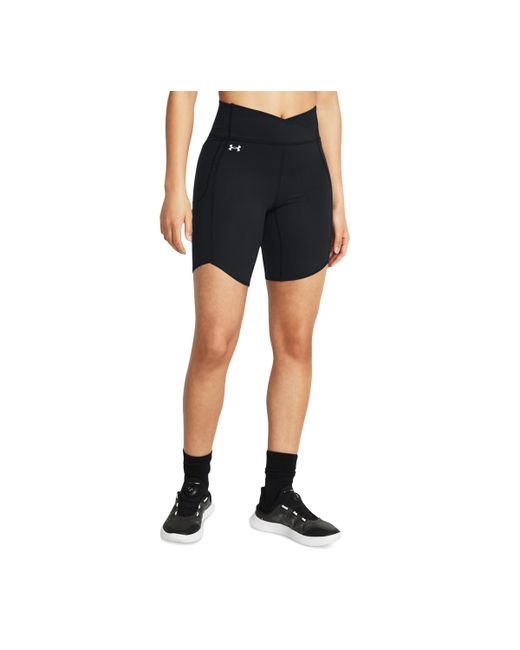 Under Armour Motion Crossover Bike Shorts White