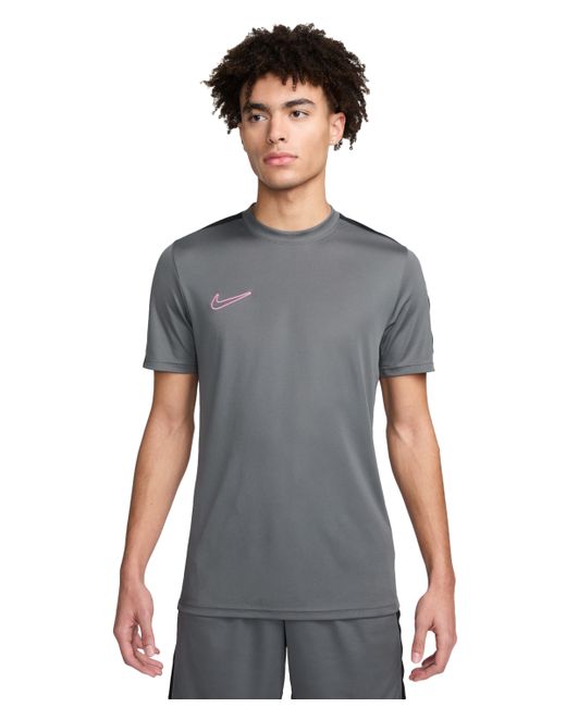 Nike Academy Dri-fit Short Sleeve Soccer T-Shirt black/sunset Pulse