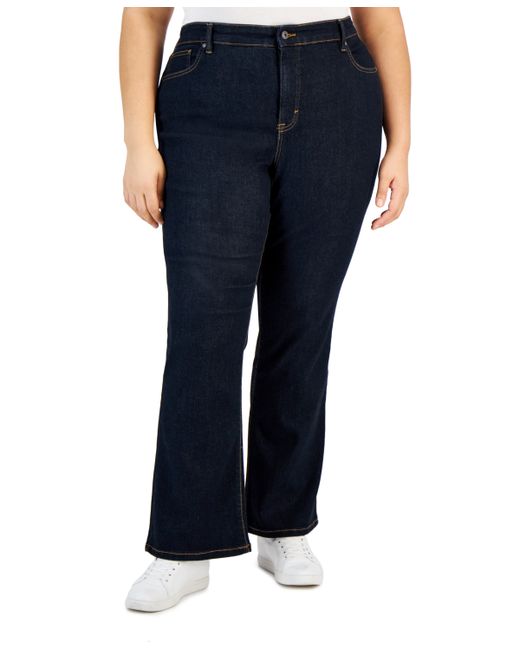 Style & Co Plus High-Rise Bootcut Jeans Created for
