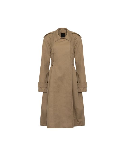 Givenchy Cut Out Trench Coat