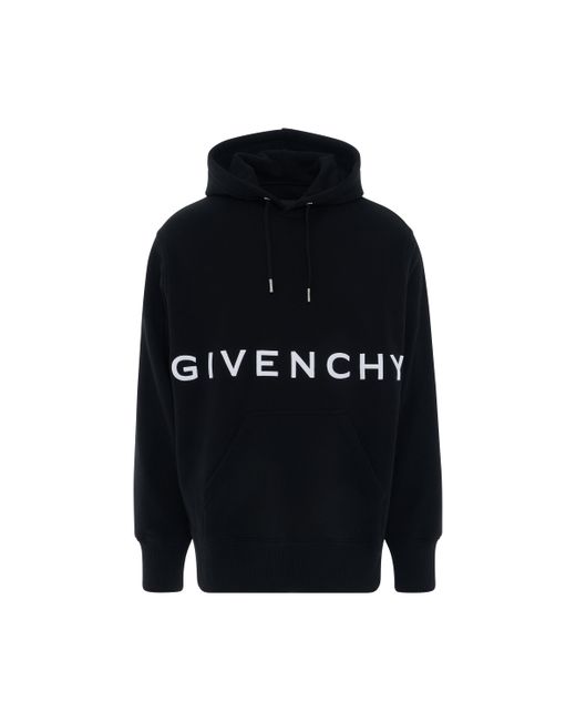 Givenchy Embroidered Logo Classic Fit Hoodie