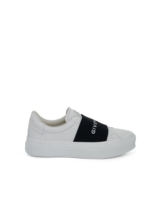 Givenchy City Court Elastic Band Sneakers Black BLACK