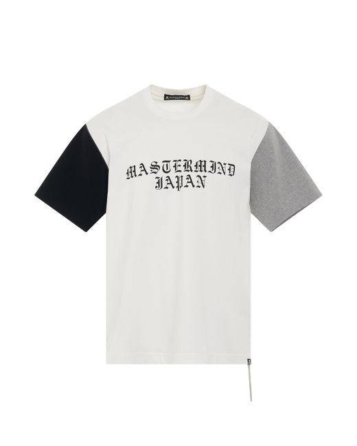 Mastermind Japan Colourblock Logo T-Shirt