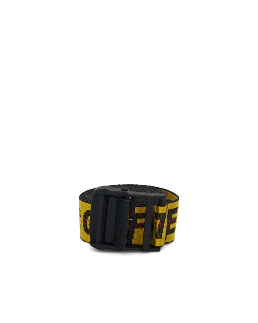 Off-White Classic Industrial H35 Belt Yellow YELLOW/BLACK OS