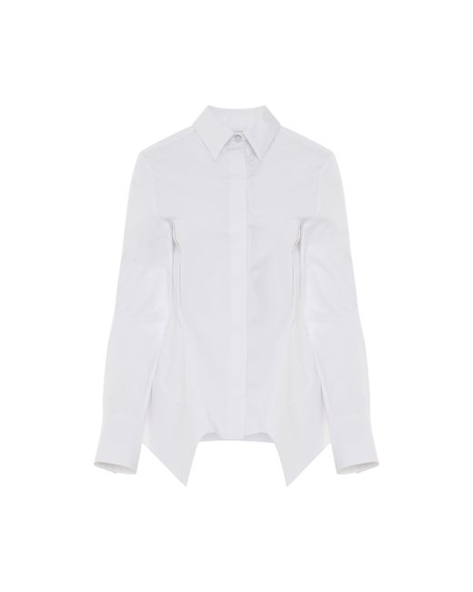 Givenchy Peplum Long Sleeve Shirt