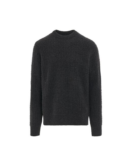 Givenchy 4G Logo Brushed Wool Sweater Dark Grey DARK GREY