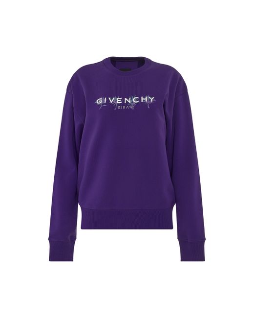Givenchy Thistle Reverse Logo Sweatshirt