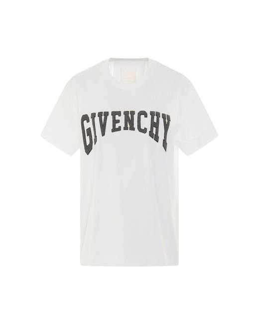 Givenchy College Logo Print T-Shirt