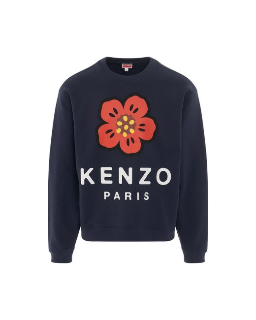 Kenzo Boke Flower Classic Sweatshirt Midnight MIDNIGHT