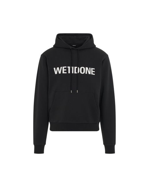 We11done Basic logo Fitted Hoodie
