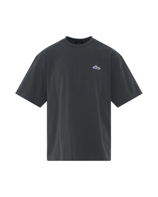 We11done Wapen Logo T-Shirt Charcoal CHARCOAL