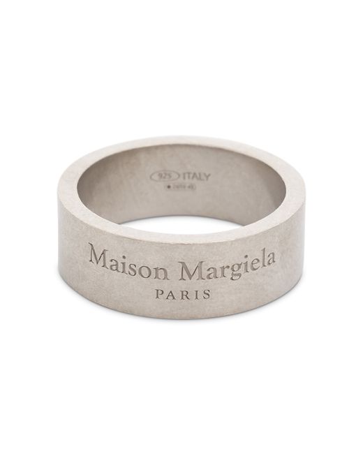 Maison Margiela Etched Logo Ring 7