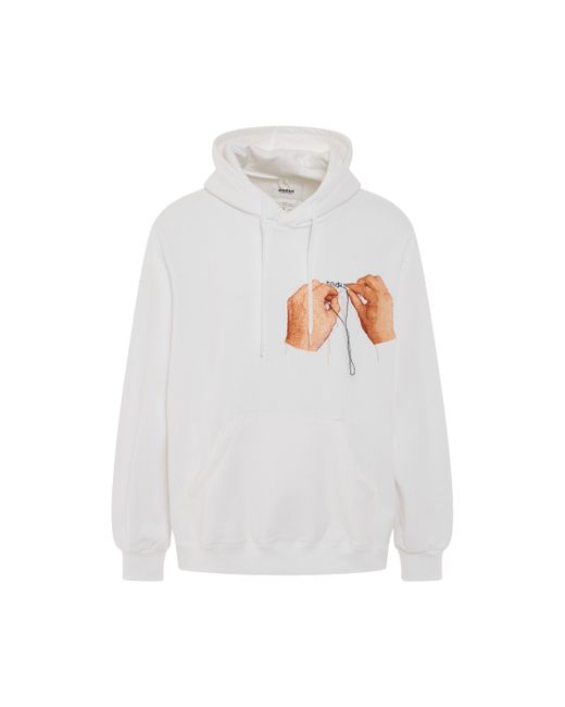 Doublet Hand Embroidery Print Hoodie