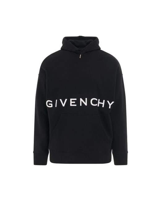 Givenchy Slim Fit Hoodie Embroidered Felpa