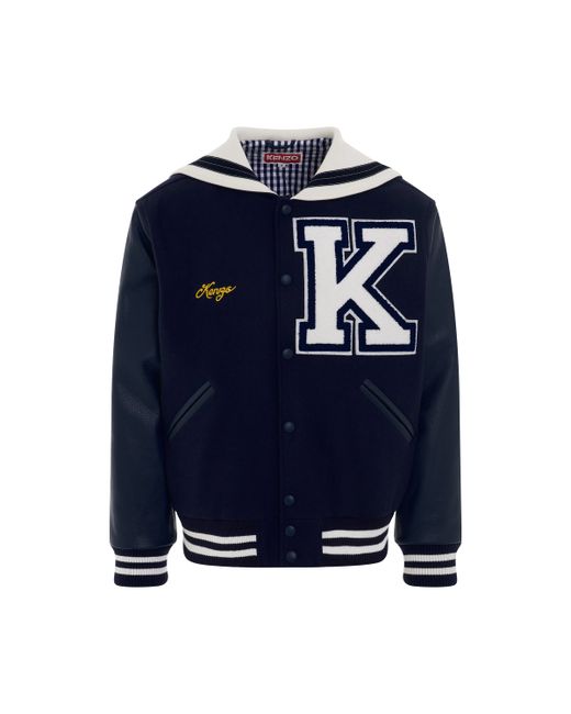 Kenzo Sailor Varsity Jacket Midnight MIDNIGHT