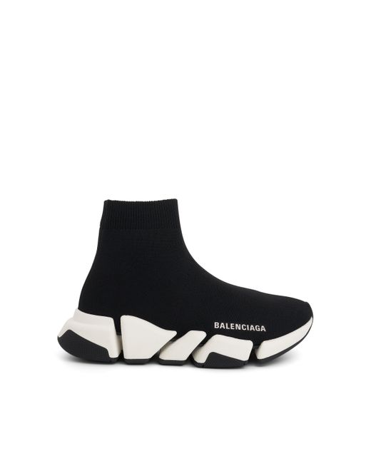 Balenciaga Speed 2.0 Knit Sneakers Black BLACK