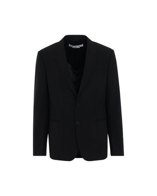 Off-White Corporate Slim Fit Jacket Black BLACK