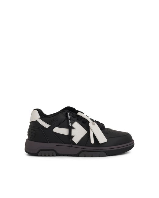 Off-White Out Of Office Calf Leather Sneaker Black BLACK