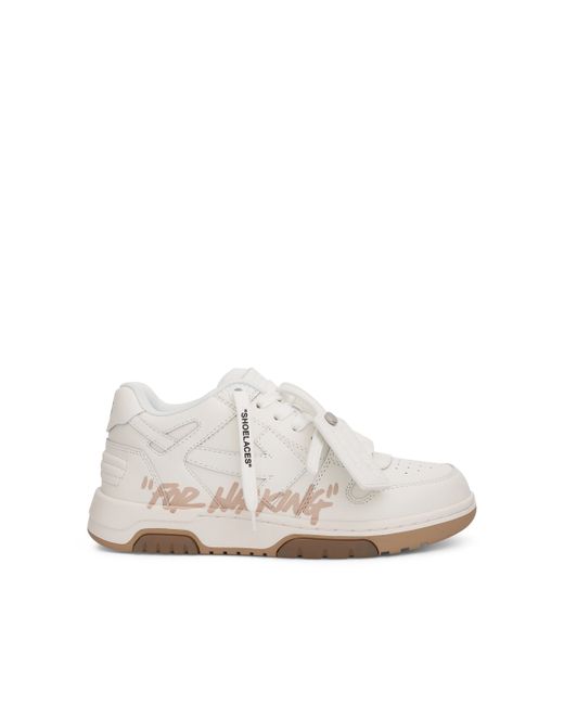 Off-White Out Of Office For Walking Sneaker White/Sand WHITE/SAND