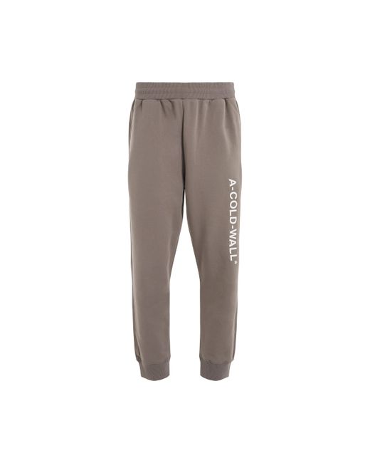 A-Cold-Wall Essential Logo Sweatpants Mid Grey MID GREY