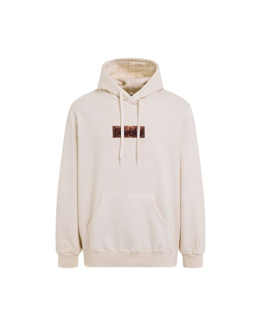 Doublet Rust Embroidery Hoodie Ivory IVORY