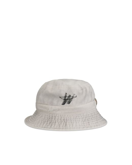 We11done WD One Logo Bucket Hat OS