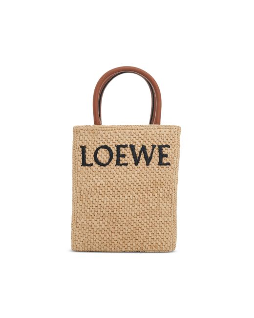 Loewe Standard A5 Tote Bag Raffia Natural NATURAL OS