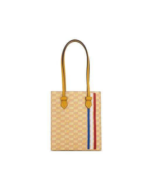 Moreau Cannes Vertical Tote MM with Stripes OS