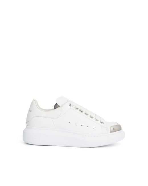 Alexander McQueen Larry Oversized New Tech Sneaker White WHITE