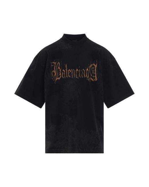 Balenciaga Heavy Metal Oversized T-Shirt Washed WASHED