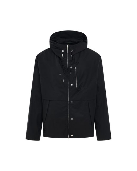 Wooyoungmi High-Neck Hooded Jacket