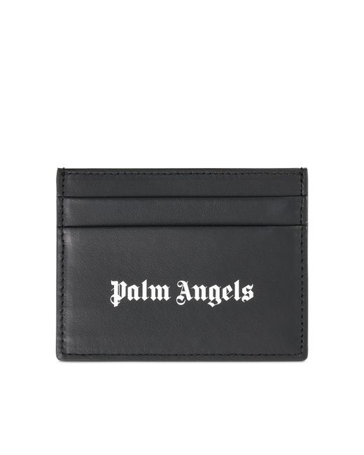 Palm Angels Logo Caviar Card Holder OS