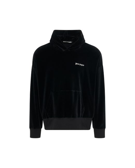 Palm Angels Embroidered Track Logo Hoodie