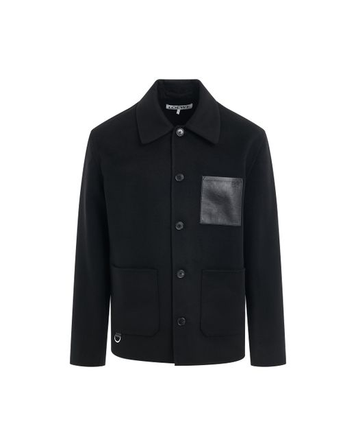 Loewe Leather Pocket Workwear Jacket