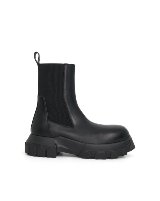 Rick Owens Washed Calf Beatle Bozo Tractor Boots