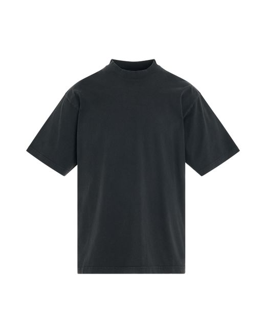 Balenciaga Handwritten Logo T-Shirt Faded Black FADED BLACK