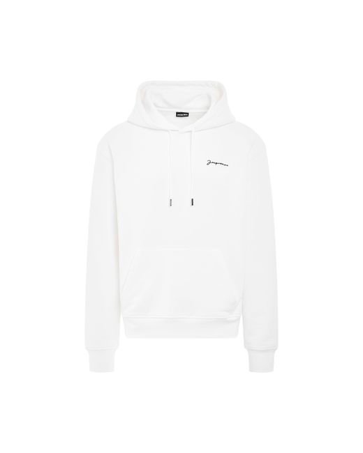 Jacquemus Brode Embroidered Logo Hoodie
