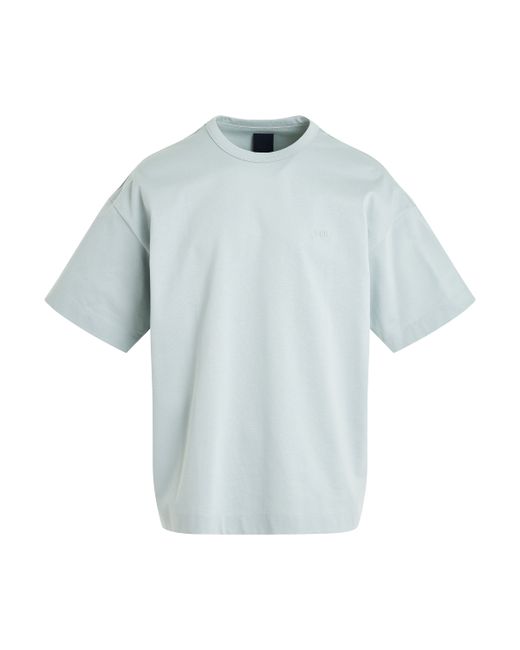Juun.J Loose Fit Graphic Emboridered T-Shirt Sky SKY